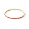 COEUR DE LION Coeur Essentials-Armreif Edelstahl & Kristalle Gold Pink 19