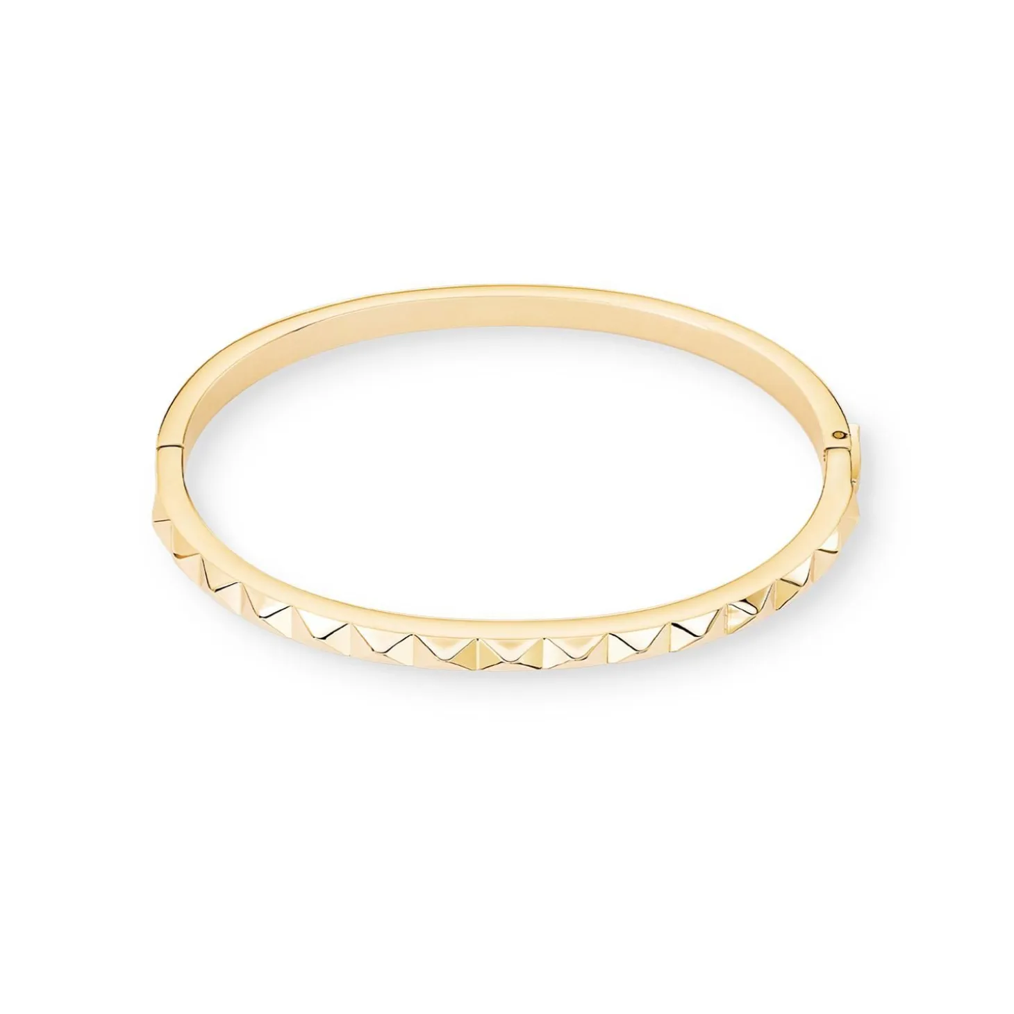 COEUR DE LION Armreifen-Armreif Spikes Gold