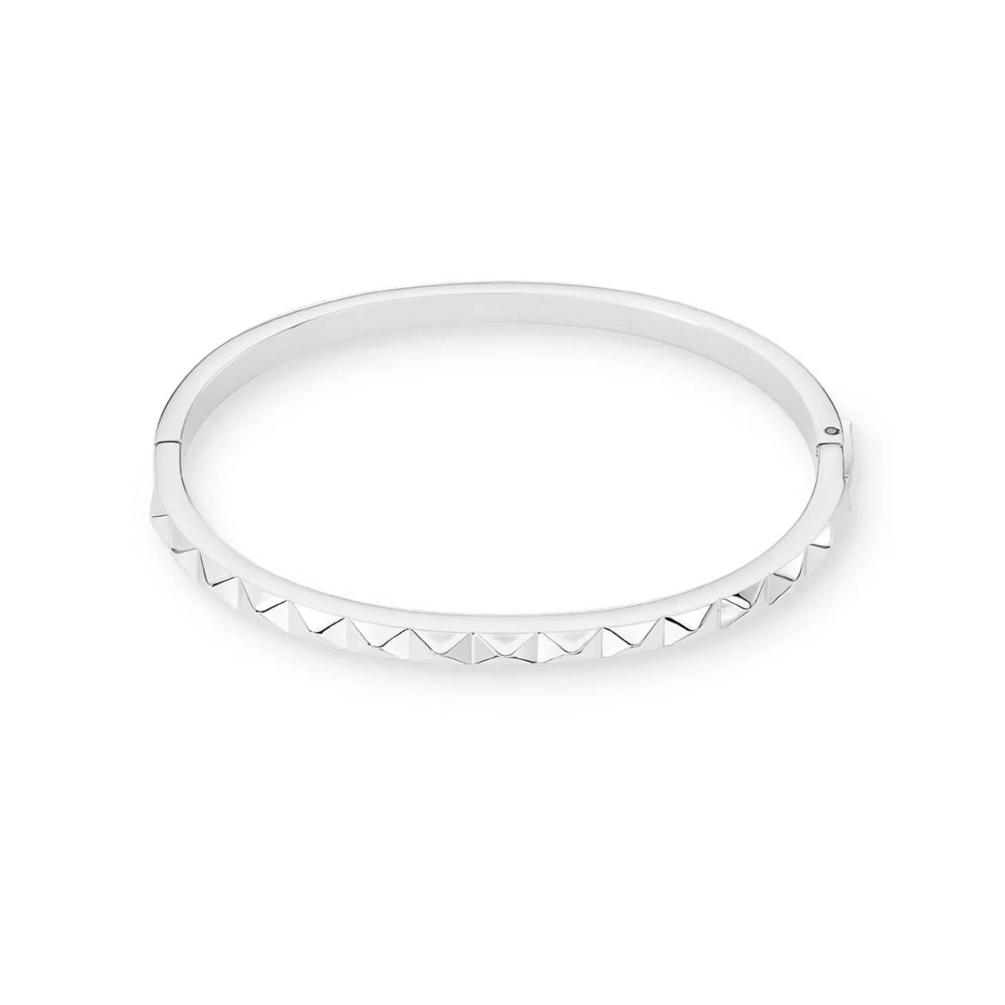 COEUR DE LION Coeur Essentials-Armreif Spikes Silber