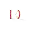 COEUR DE LION Coeur Essentials-Creolen 15 Edelstahl & Kristalle Gold Pink