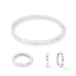 COEUR DE LION Ohrstecker-Creolen Spikes 23 Silber