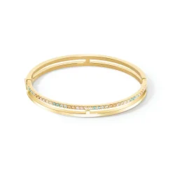 COEUR DE LION Coeur Essentials-Eternal Unity Armreif Silber-Mehrfarbig Pastell