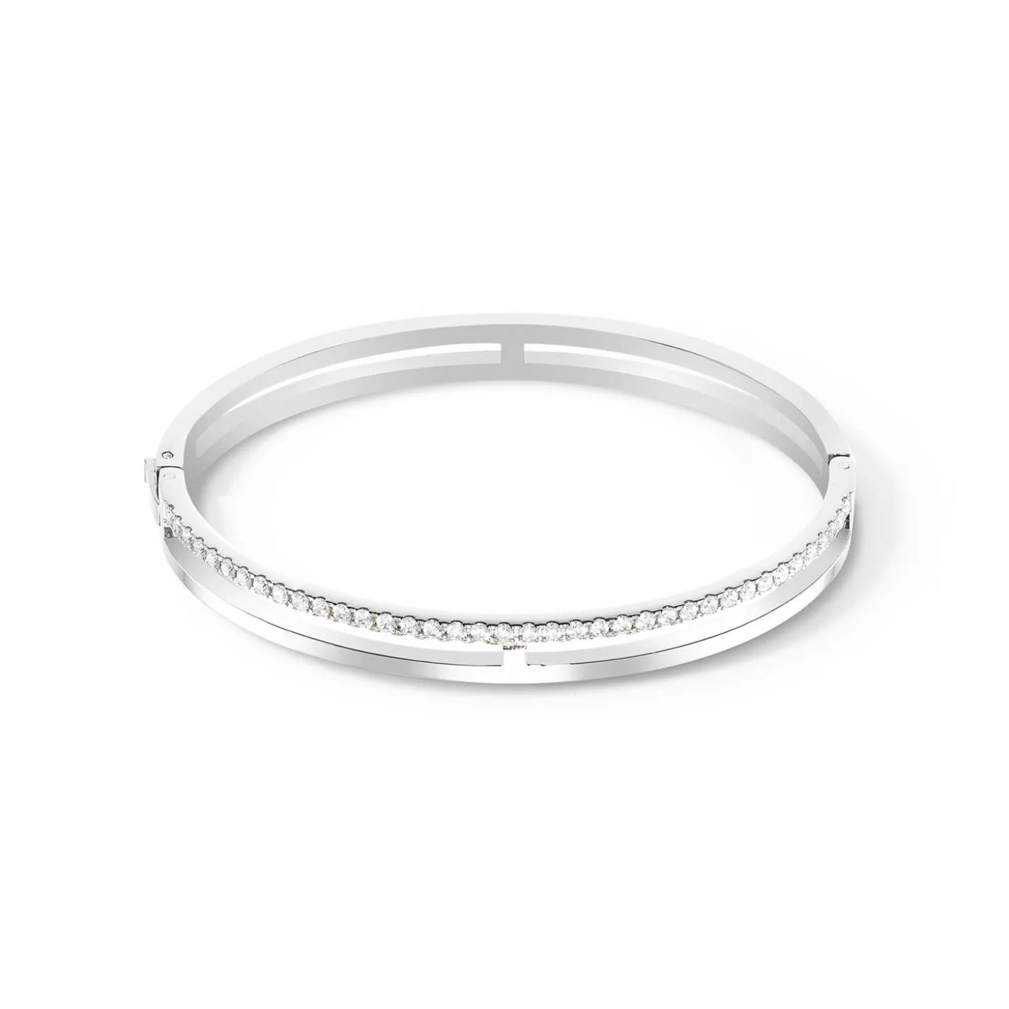 COEUR DE LION Coeur Essentials-Eternal Unity Armreif Silber-Kristall