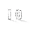 COEUR DE LION Coeur Essentials-Eternal Unity Hoops Silber-Kristall