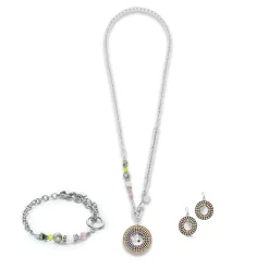 COEUR DE LION Echter Stein-Gentle Guardian Armband Pastell