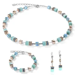 COEUR DE LION Geocube® Tone&In&Tone-Geocube® Armband Aqua
