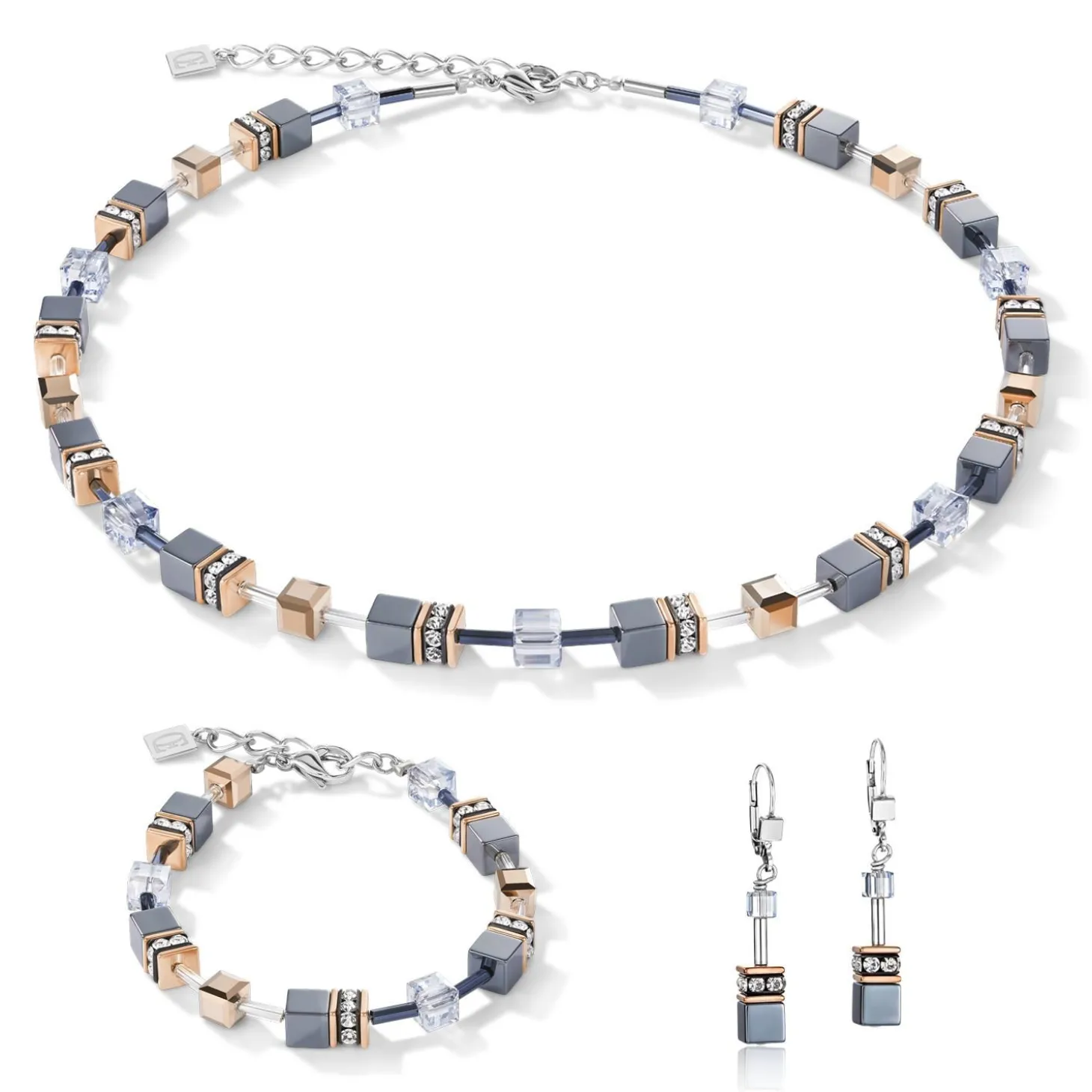 COEUR DE LION Geocube® Armbänder-Geocube® Armband Eisblau