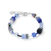 COEUR DE LION Geocube® Tone&In&Tone-Geocube® Armband Kobaltblau