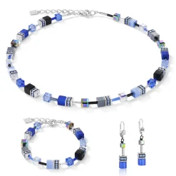 COEUR DE LION Geocube® Tone&In&Tone-Geocube® Armband Kobaltblau