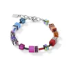 COEUR DE LION Geocube® Armbänder-Geocube® Armband Mehrfarbiger Regenbogen