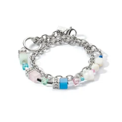 COEUR DE LION Geocube® Echtstein-Geocube® Fusion Armband Morning Dew