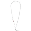 COEUR DE LION Edelsteinketten-Geocube® Fusion Charm-Halskette Silber-Pastell