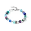 COEUR DE LION Geocube® Armbänder-Geocube® Iconic Armband Türkis Flieder
