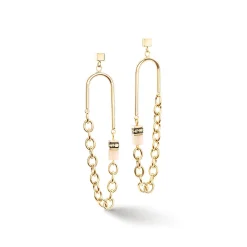 COEUR DE LION Geocube® Ohrringe-Geocube® Iconic Boho Ohrringe Gold-Mehrfarbig