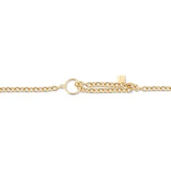 COEUR DE LION Geocube® Tone&In&Tone-Geocube® Iconic Chain Halskette Gold-Magenta
