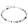 COEUR DE LION Geocube® Halsketten-Geocube® Iconic Halskette Capri Blue