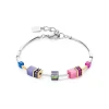 COEUR DE LION Geocube® Mehrfarbig-Geocube® Iconic Lite Armband Regenbogen