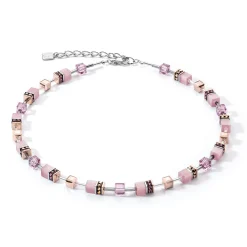 COEUR DE LION Geocube® Tone&In&Tone-Geocube® Iconic Monochrome Halskette Flieder