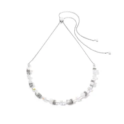 COEUR DE LION Geocube® Halsketten-Geocube® Iconic Nature Chain Halskette Weiß