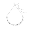 COEUR DE LION Geocube® Tone&In&Tone-Geocube® Iconic Nature Chain Halskette Weiß