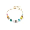COEUR DE LION Geocube® Mehrfarbig-Geocube® Iconic Nature Kettenarmband Dopamin