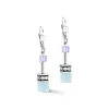 COEUR DE LION Ohrhänger-Geocube® Iconic Ohrringe Aqua-Lilc