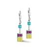 COEUR DE LION Geocube® Mehrfarbig-Geocube® Iconic Ohrringe Mehrfarbig Fancy