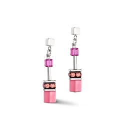 COEUR DE LION Geocube® Ohrringe-Geocube® Iconic Ohrringe Viva Magenta