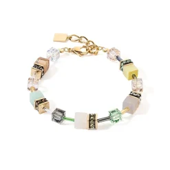 COEUR DE LION Geocube® Mehrfarbig-Geocube® Iconic Precious Armband Mehrfarbig Sanft