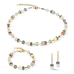 COEUR DE LION Geocube® Mehrfarbig-Geocube® Iconic Precious Halskette Mehrfarbig Sanft