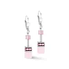 COEUR DE LION Ohrhänger-Geocube® Iconic Precious Ohrringe Rose
