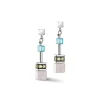 COEUR DE LION Geocube® Echtstein-Geocube® Iconic Precious Ohrringe Mehrfarbig Boho