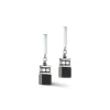COEUR DE LION Geocube® Echtstein-Geocube® Iconic Precious Onyx Ohrringe Onyx Kristall-Schwarz
