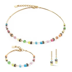 COEUR DE LION Geocube® Mehrfarbig-Geocube® Lite Mini Armband Regenbogen