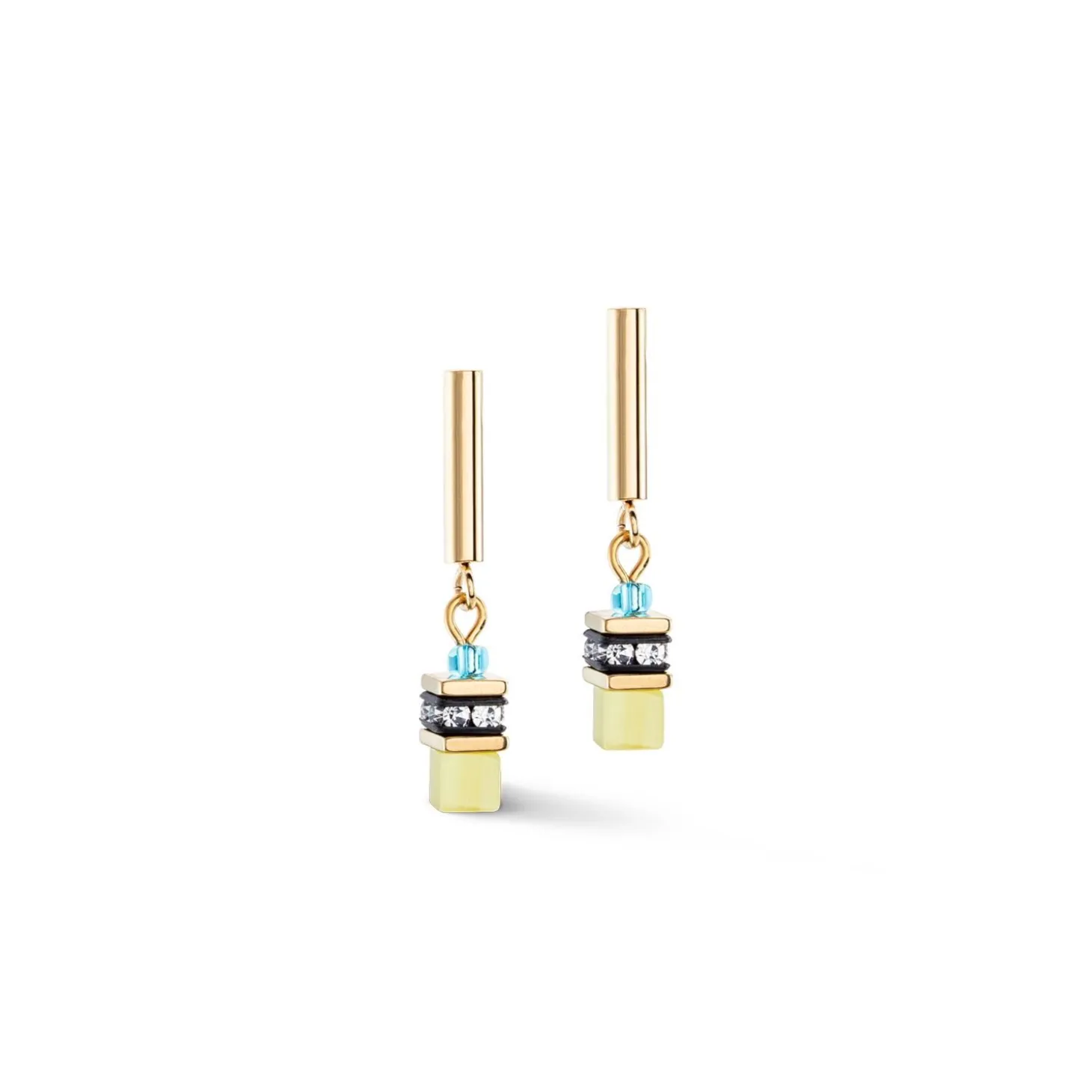 COEUR DE LION Geocube® Ohrringe-Geocube® Lite Mini Ohrringe Regenbogen