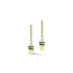 COEUR DE LION Geocube® Mehrfarbig-Geocube® Lite Mini Ohrringe Regenbogen