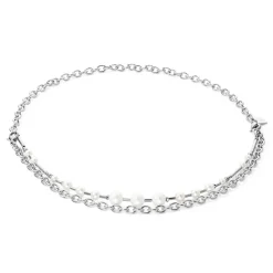 COEUR DE LION Perlenketten-Halskette Süßwasserperlen & Kette Multiwear Silber