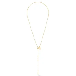 COEUR DE LION Halsketten mit Anhänger-Halskette Y Fairy Süßwasserperle Gold