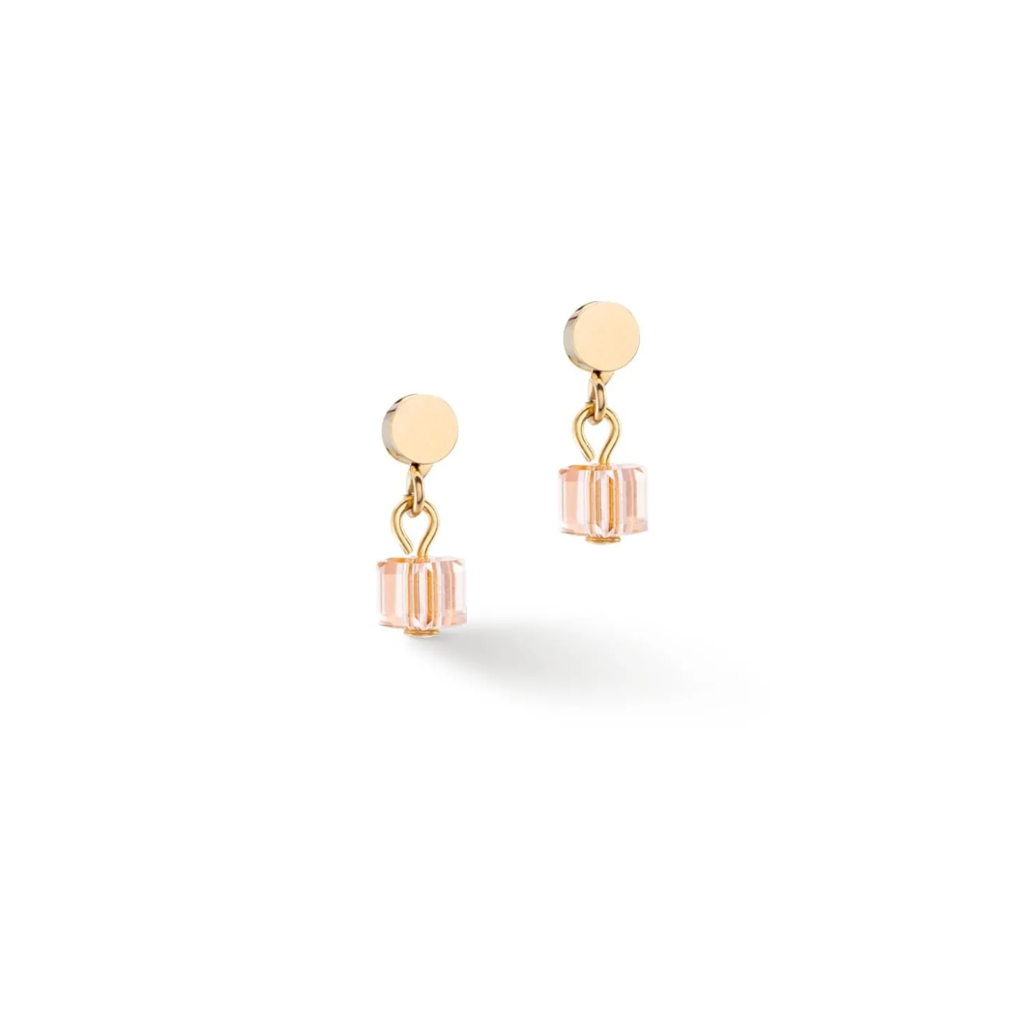 COEUR DE LION Ohrstecker-Joyful Colors Ohrringe Apricot Crush