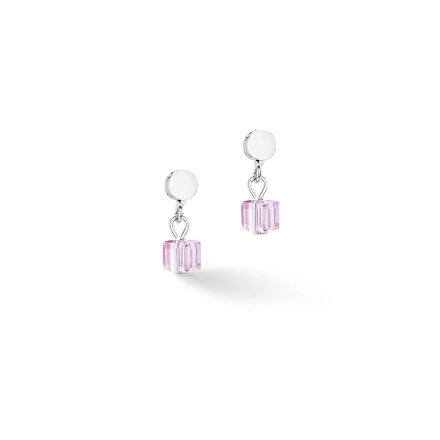 COEUR DE LION Ohrstecker-Joyful Colors Ohrringe Rosa Mehrfarbig