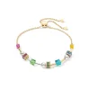 COEUR DE LION Perlenarmbänder-Joyful Cubes & Pearls Armband Mehrfarbig