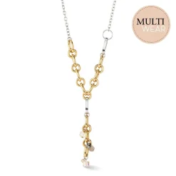 COEUR DE LION Multiwear-Halsketten-Neptune's Treasure Bicolor-Halskette