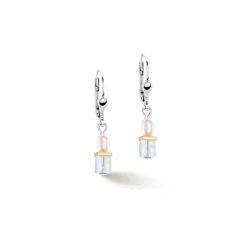 COEUR DE LION Ohrhänger-Ohrringe Princess Fusion Pearls Bicolor