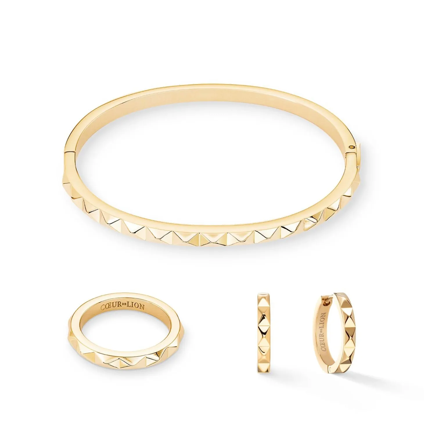 COEUR DE LION Coeur Essentials-Ring Spikes Gold