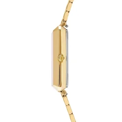 COEUR DE LION Uhren-Sehen Sie sich die Iconic Square Glamorous Green Stainless Steel Gold an