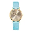 COEUR DE LION Uhren-Uhr Round Pastel Lovers Gold Armband Leder Blau