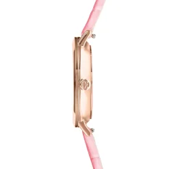 COEUR DE LION Uhren-Uhr Round Pastel Lovers Roségold Armband Leder Rosa