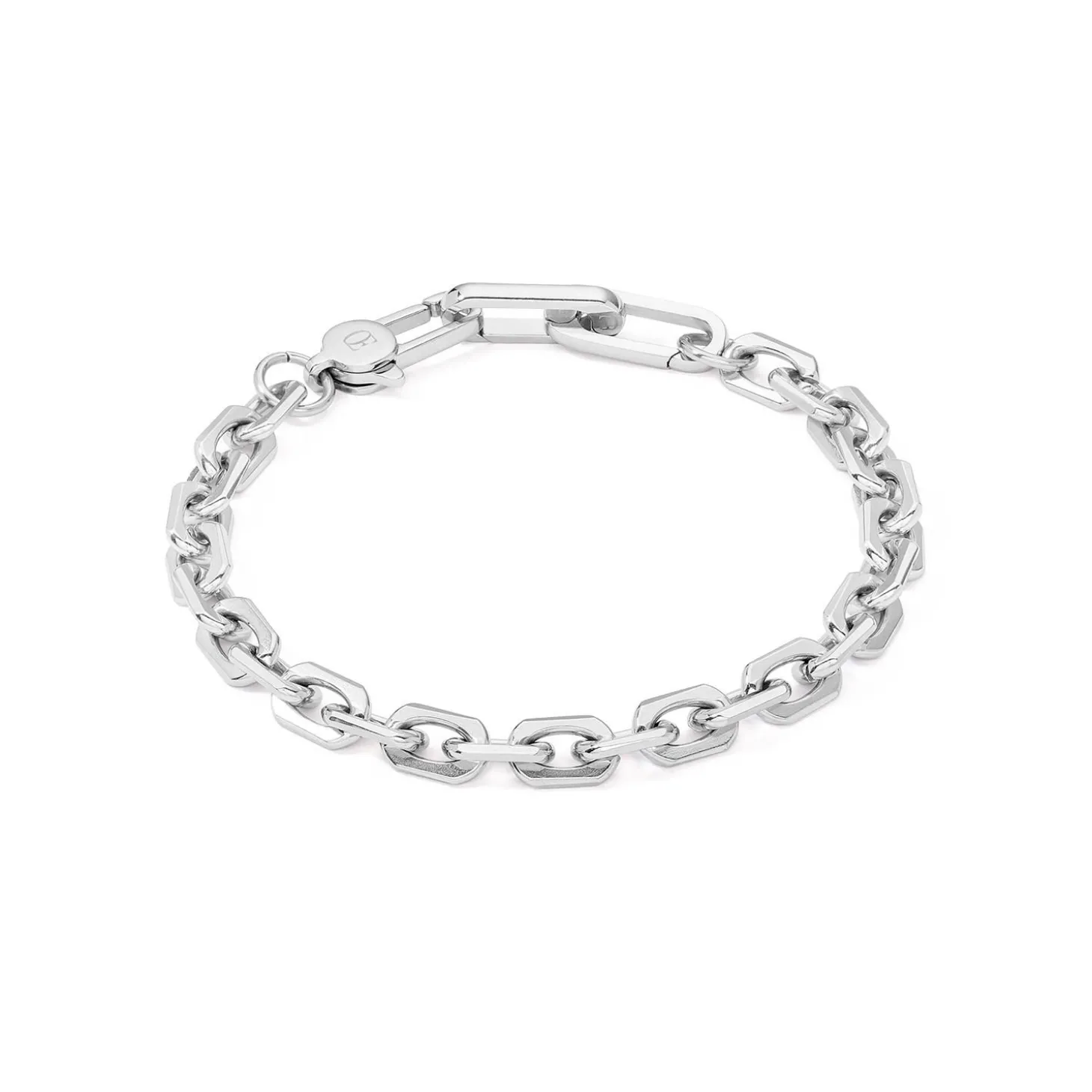 COEUR DE LION Unisex-Armbänder-Unisex-Armband Gliederkette Silber
